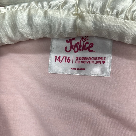 NWT Justice Jacket Gray size 14/16 - Picture 16 of 16